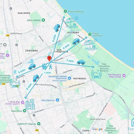 Privatunterkunft Gallery - Charming Place, 15 Minutes To Old Town & 5 Minutes To Seaside *